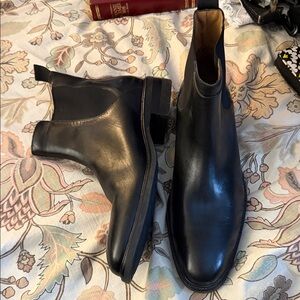 Black Leather Chelsea Boots by Cole Haan men’s 10 medium. New no box